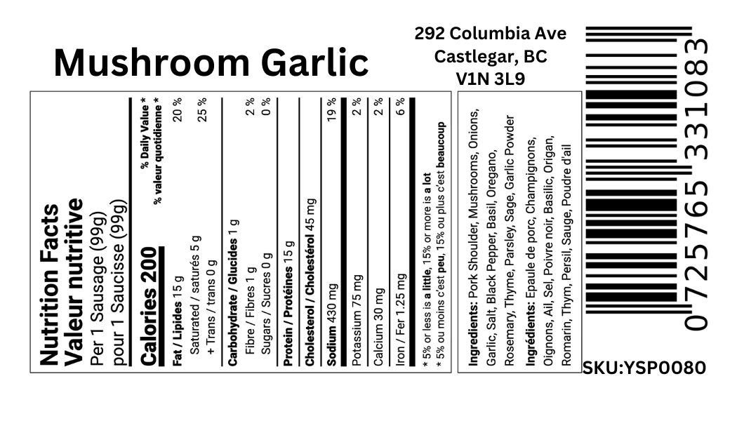 Mushroom Garlic