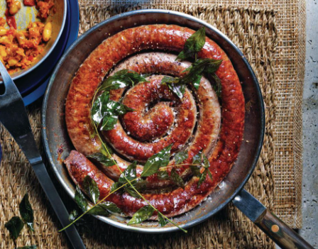 Boerewors (South African Sausage Coil)