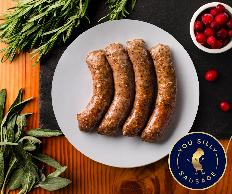 Christmas Cranberry Sausages