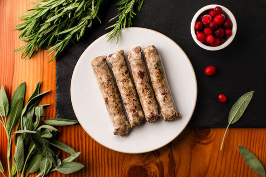 Turkey Cranberry Sausages