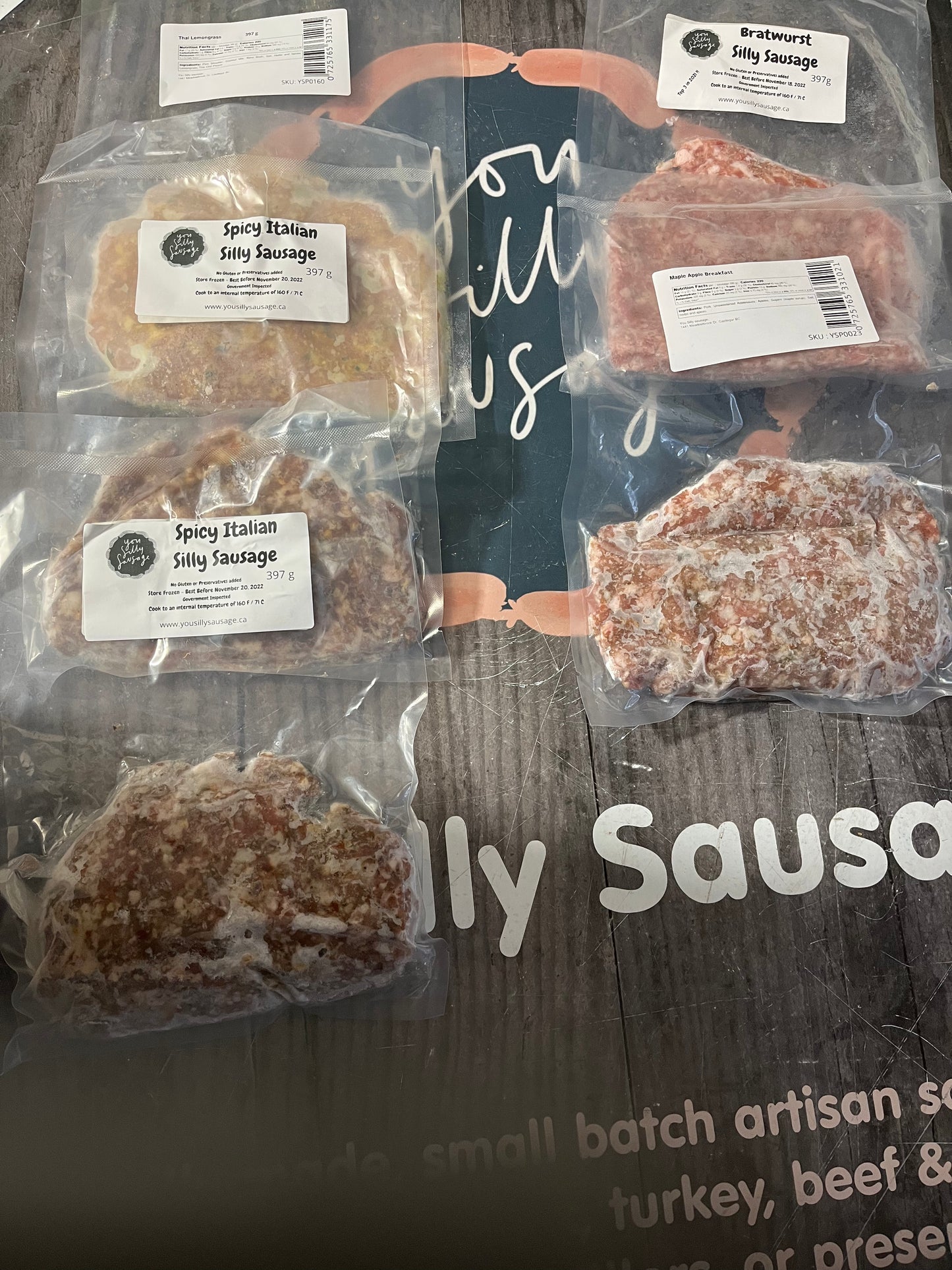 Uncased Sausage Meat Bundles!!