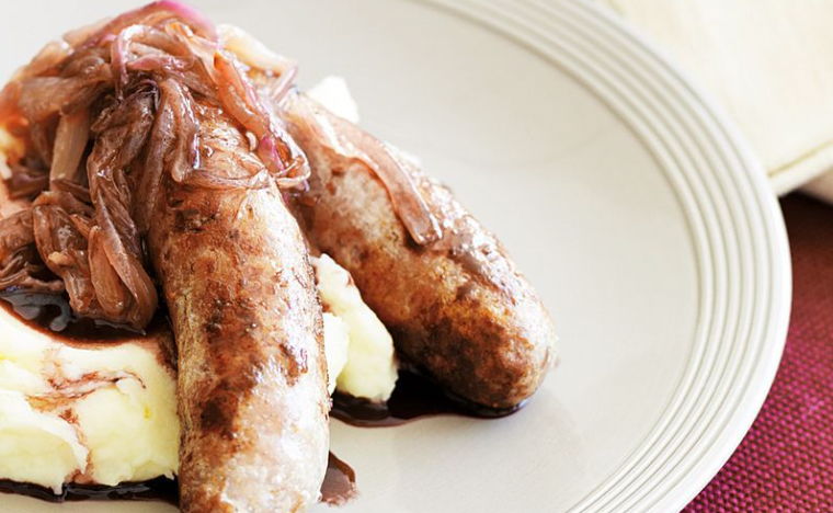 Caramelized Onion Sausages