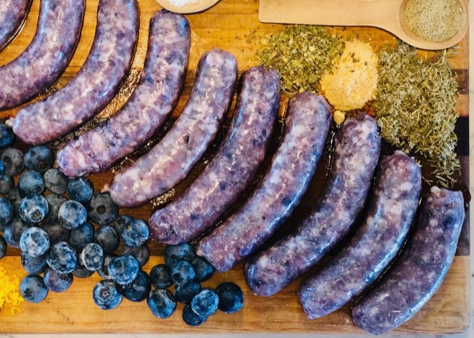 Blueberry Cinnamon Breakfast Sausage