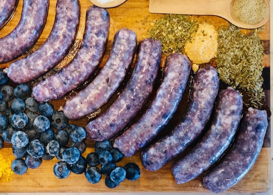 Blueberry Cinnamon Breakfast Sausage